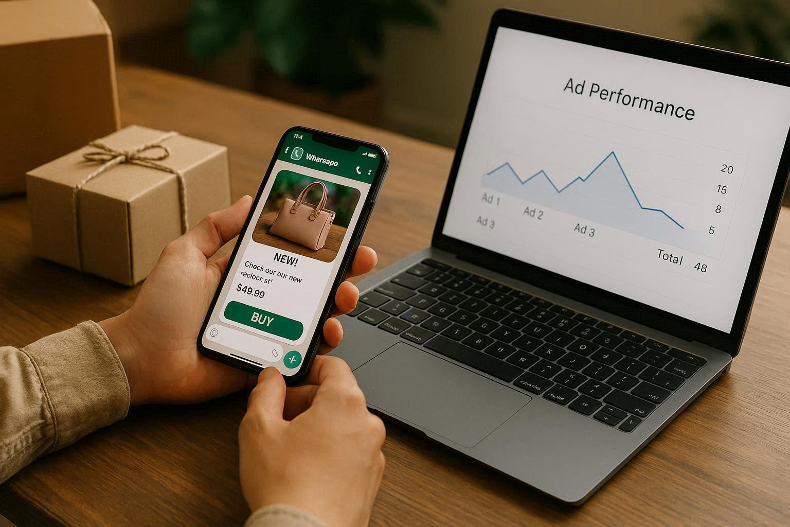 Cara jualan produk lewat WhatsApp dan melacak closing dari setiap iklan