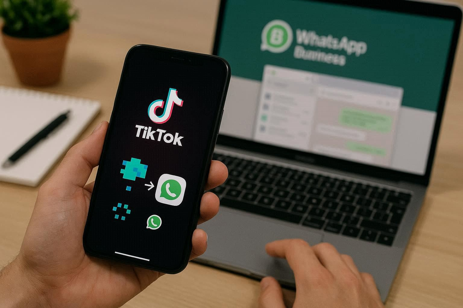 TikTok Pixel untuk bisnis berbasis WhatsApp: cara tracking konversi cross-platform