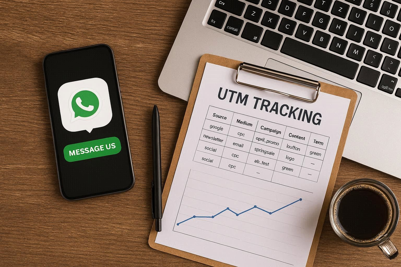 UTM tracking untuk kampanye Click-to-WhatsApp: mengapa klik dan chat selalu tidak sama